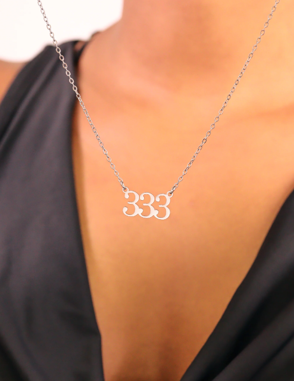 333 Angel Number Necklace